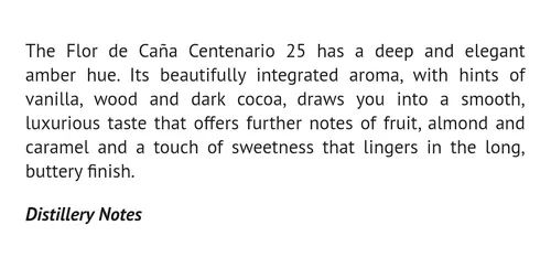 Ron Flor De Cana 25yr Centenario (750m - mL a $2137