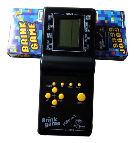 Imagem 4 de 5 de Mini Game De Bolso Retro 9999 Jogos Corrida Tetris Portátil