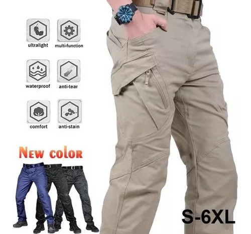 Nuevos Pantalones Tácticos Impermeables Para Hombres