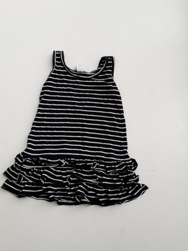 Vestidito Algodon Nena Complot Mini Talle 2-4 Años