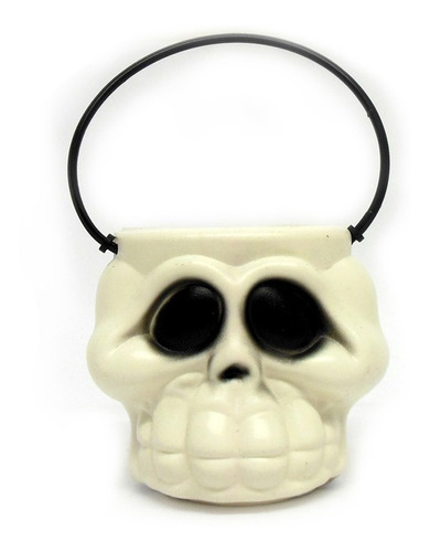 Pote Baleiro Cranio Kids Halloween Pequeno