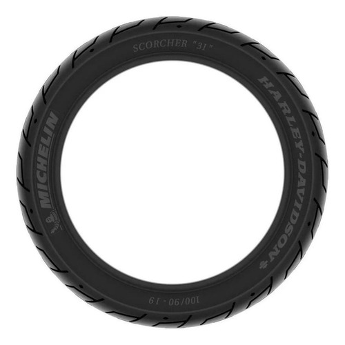 Imagen 2 de 2 de Llanta trasero para moto Michelin Scorcher 31 sin cámara de 150/80B16 H 77 x 1 unidad