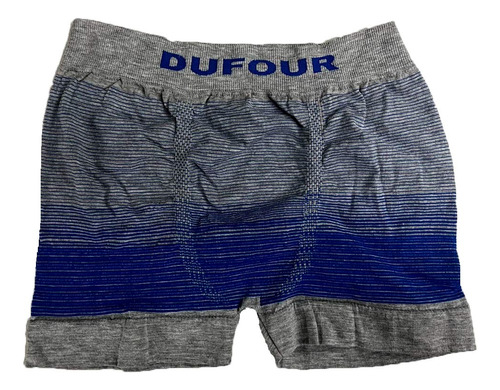 Boxer Algodón Degradé S/ Costura Hombre Dufour 11855 Pack X6