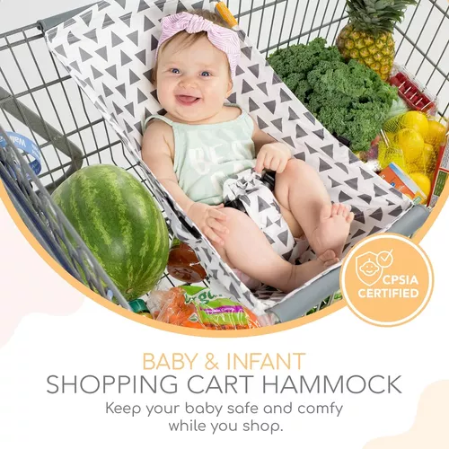 Hamaca para carrito de compras para bebés, hamaca de carrito de bebé para  bebés, hamaca de bebé para carrito de compras, cubierta de carrito de