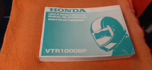 Manual Usuario Moto Honda Vtr 1000 Sp