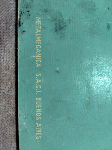 De Carlo 700 Bmw Manual Instrucciones - Original Argentina (Usado)