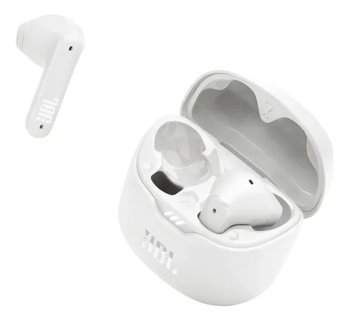 Audífonos Inalámbricos Jbl Tune Flex Bluetooth, Blanco. Color Blanco Luz Blanco