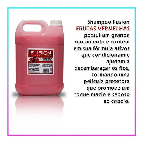 Shampoo De Galão Frutas Vermelhas 5l - Super Rendimento!