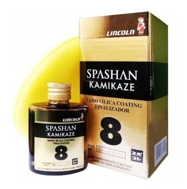 Lincoln Vitrificador Spashan Kamikaze Coating Sílica 30ml