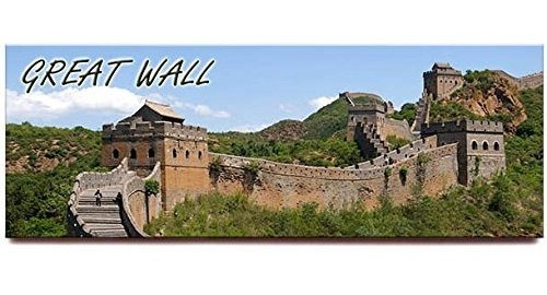 Imán De Nevera Panorámica De La Gran Muralla China Recuerdo 