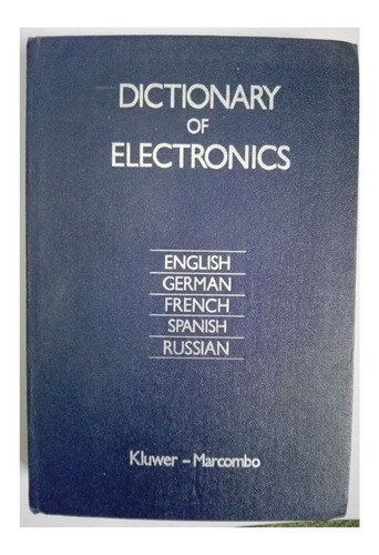 Diccionario D Electrónica Inglés Español Francés Alemán Ruso