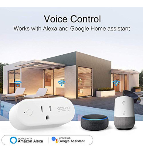 Conector Inteligente Wifi Toma 15 Funciona Alexa Home Voz 4