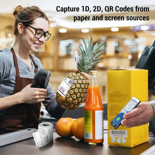 Escáner De Código De Barras Tera Omnidireccional De 1d 2d Qr