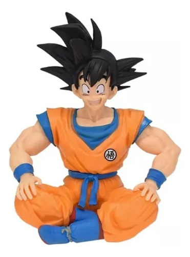 Figura Goku Sentado Dragon Ball Z 10 Cm Akira Toriyama