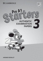Pre A1 Starters 3 Answer Booklet - Aa.vv (paperback)