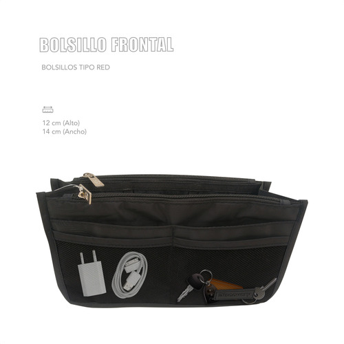 Organizador Ropa Makeup Viaje Porta Documentos Mediano Avion