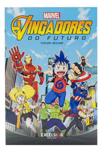 Marvel Vingadores Do Futuro: O Mangá - Teruaki Mizuno, De Teruaki Mizuno. Editora Excelsior, Capa Mole Em Português, 2023