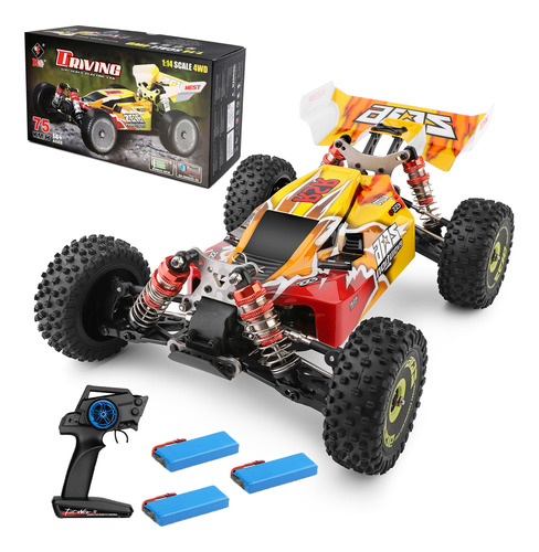 Wltoys 144010 Car De Carreras De Alta Velocidad 4wd 75 Km/h