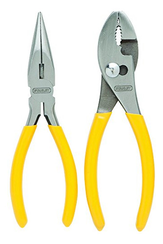 Stanley Hand Tools 84212 Juego De Alicates De 2 Piezas Con E