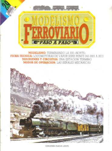 Modelismo Ferroviario - Fasciculo 29 - Nueva Lente