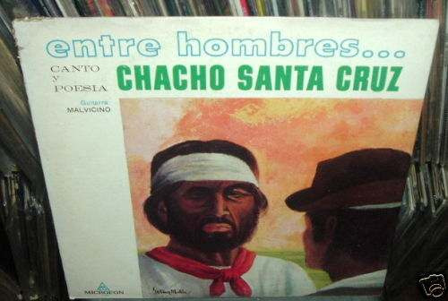 Chacho Santa Cruz Entre Hombres Vinilo Argentino