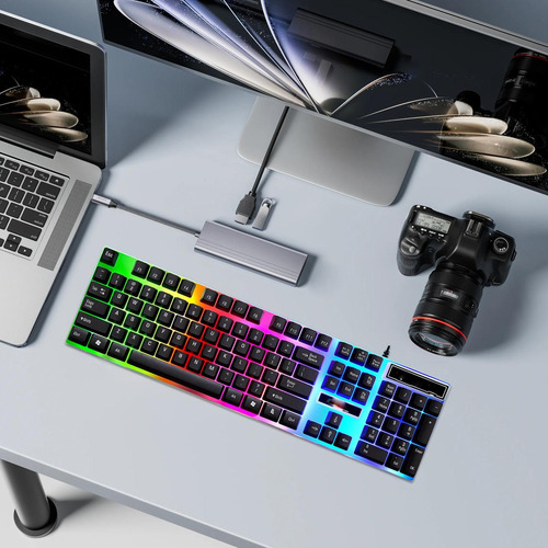 Teclado Iluminado Teclado Para Juegos Iluminado Teclado Esté