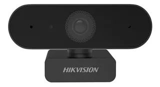 Camara Web Hikvision Ds-u02 Full Hd 2mpx Con Micrófono Color Negro