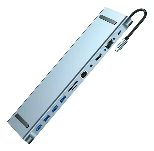 comprar GSE adaptador tipo c dockstation hub usb c notebook usb 4k Usb 3.0 hdmi extensor tela