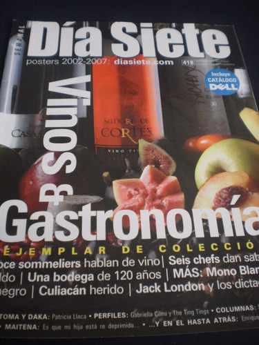 Día Siete Vinos Y Gastronomía Ejemplar De Colección