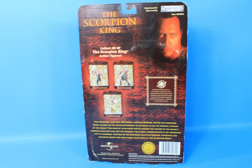 Mathayus The Scorpion King Jakks Pacific (Usado)