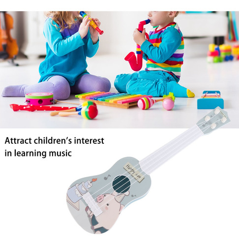 Juguetes Musicales De Guitarra Para Niños, Aspecto Cómodo Al