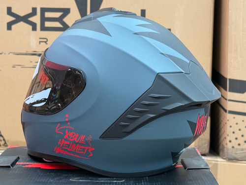 Casco Original Xbull Edicion Especial Vibes Rojo Certificado