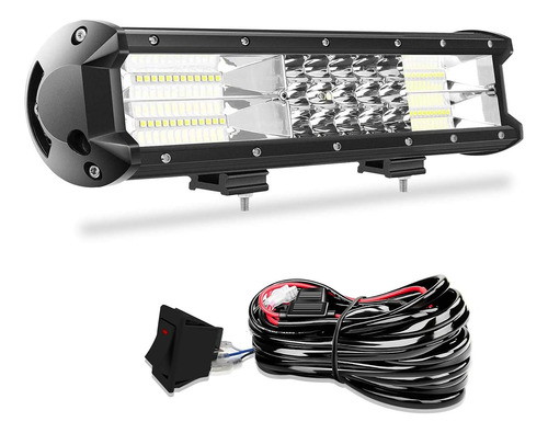 Barra De Luz Led 12 Pulgadas 180w Lm Luches Fog Leaches Led