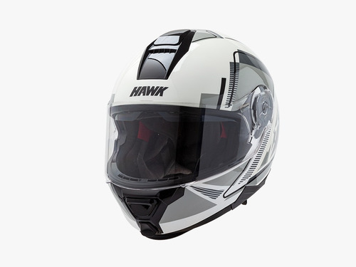 Casco Hawk Zx5 Trooper Doble Visor Rebatible Linea Premium