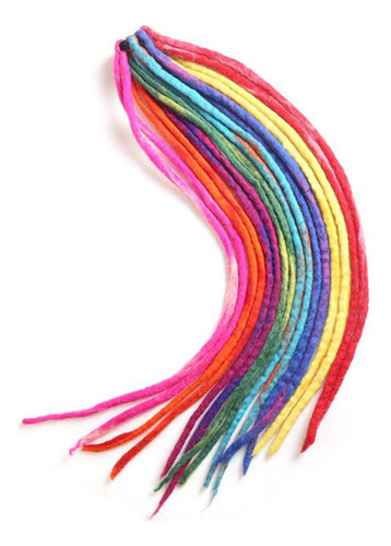 . Extensões De Dreadlocks Multicoloridos, Dreadlock