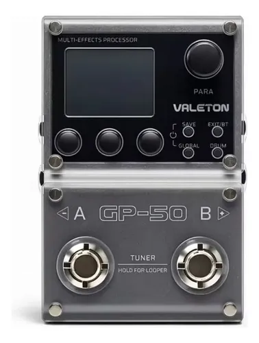 Proteção De Acrílico Para Pedaleira Valeton Gp-50 | Parcelamento