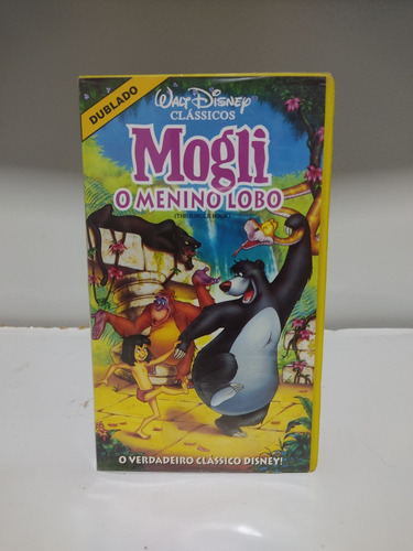 Fita Vhs Mogli O Menino Lobo