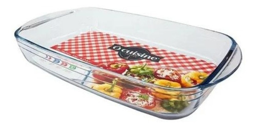 Asadera Vidrio Rectangular O'cuisine 39cm Horno Pettish Cg