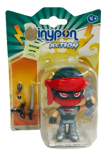 Pinypon Action Figura  Ninja Con Acces New  Ar1 29000 Ellobo