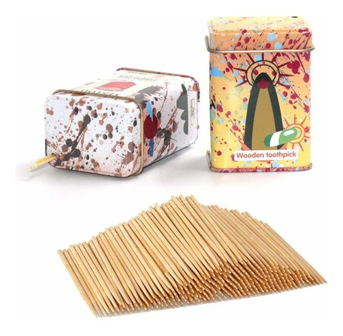 Bamboo Wooden Toothpicks Skewers,1000 Pcs With Exquisite