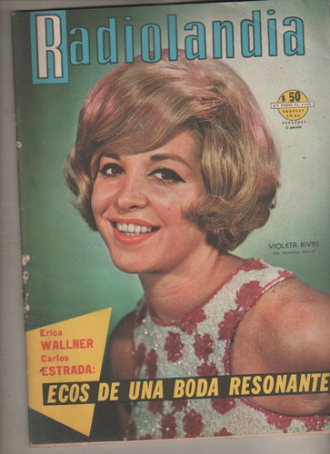 Revista Radiolandia * Año 1968 Mirtha, V Rivas, E. Zalazar