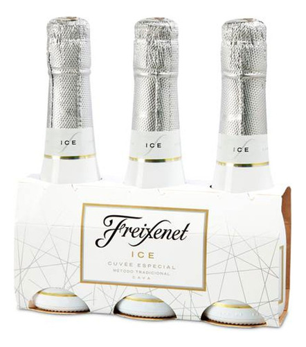 Espumante Freixenet Ice Pack Escuche X3 Botellas X 200cc