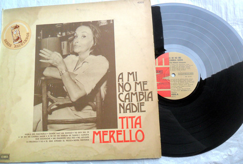  Tita Merello - A Mí No Me Cambia Nadie * Vinilo Vg+