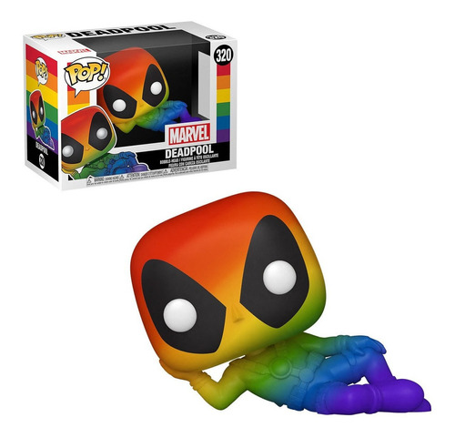 Deadpool 320 Funko Pop Pride Orgullo Marvel Rainbow Arcoiris