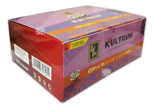 comprar Incienso Zed Black Kultrún Dhoop Cono Copblanco\u002F Lavanda A&a