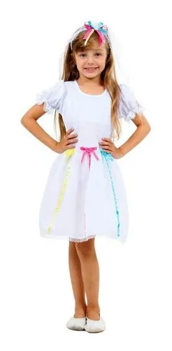 Fantastic Turbulence Committee Vestido De Noiva Caipira Infantil Festa Junina Tiara Com Véu | Parcelamento sem juros Fantastic Turbulence Committee Vestido De Noiva Caipira Infantil Festa Junina Tiara Com Véu | Parcelamento sem juros