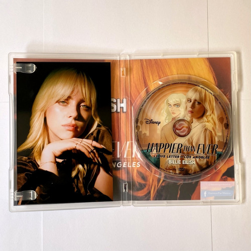Dvd Billie Eilish Happier Than Ever Concert 2021 Legendado