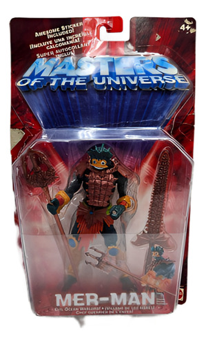 ### Mattel Motu 200x Mer-man Four Horsemen Masters ### (Usado)