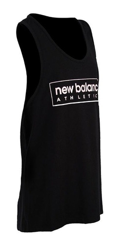 Imagen 2 de 5 de Musculosa New Balance Nb Athletics Tank Negro Niña