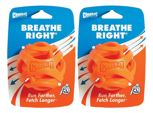 (paquete De 2) Chuckit! Pelota Breathe Fetch (grande)